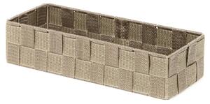 Compactor Úložný organizér do zásuvky Compactor TEX - košík L, 130 x 12 x 7 cm, Taupe (sivo-béžový), L