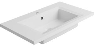 CMD Umývadlo zápustné Iris 81 cm - biela