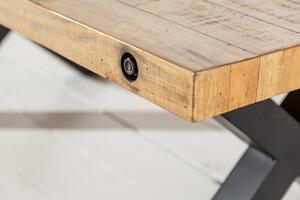 Nemecko - Masívny konferenčný stolík THOR 120 cm z prírodného borovicového dreva