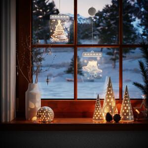 FLHF Vianočné LED dekorácie vianočný stromček