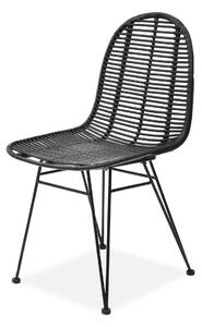 Jedálenská stolička K337 - čierna