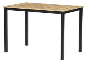 Jedálenský stôl Autronic 110x70 cm Hnedá MDF GDT-202 OAK
