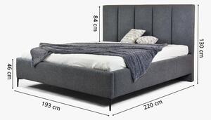 Čalúnená posteľ s úložným priestorom (Gaja 180 x 200)