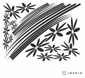 INSPIO-výroba darčekov a dekorácií - Sisi kvety - nálepky na stenu