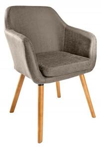 Invicta Interior - Dizajnová stolička SUPREME vintage taupe