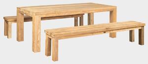 Fakopa - Jedálenský stôl FLOSS RECYCLE 180 cm teak, prírodný