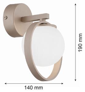 Argon 9002 - Nástenné svietidlo SATUROS 1xG9/6W/230V