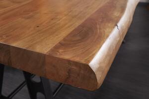 Nemecko - Masívny jedálenský stôl MAMMUT INDUSTRIAL 220 cm akácia, prírodný