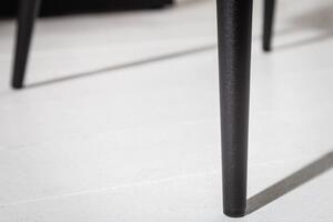 Invicta Interior - Priemyselná konzolová stolička MODENA II vintage taupe s ozdobným prešívaním