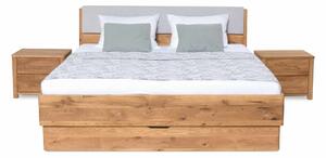 Masívna posteľ s úložným priestorom Monte 200x200