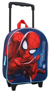MPMAX Detský kufor na kolieskach 3D Spiderman