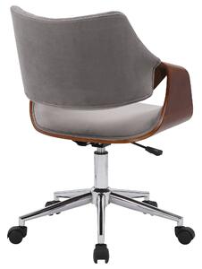 Kancelárska stolička CULT orech/sivá