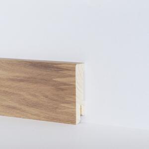 Lišta soklová Naturel hnedá, dub, dĺžka 250 cm, FLESV6-OAK4D0