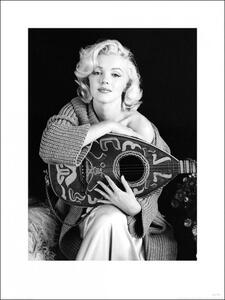 Umelecká tlač Marilyn Monroe - Lute, (60 x 80 cm)