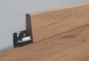 Lišta soklová Naturel hnedá, MDF, dĺžka 260 cm, L58C8472