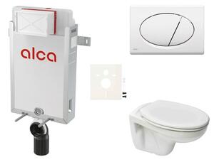 Cenovo zvýhodnený závesný WC set Alca na zamurovanie + WC Ceramia S-Line Pro SIKOAP1