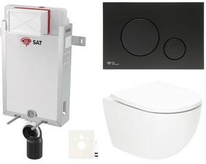 Závesný WC set na zamurovanie SAT Fusion SIKOSZTORFU68