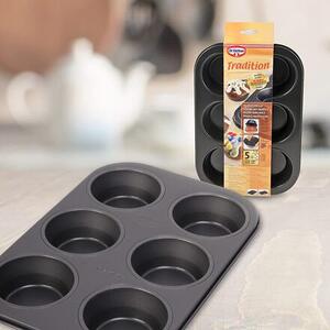 TRADITION Plech na muffiny 6 ks DR.OETKER 1483