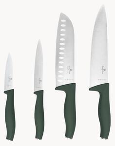 Súprava kuchynských nožov Matte Green, 4 ks