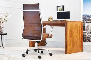 Kancelárska stolička Boss Vintage hnedá