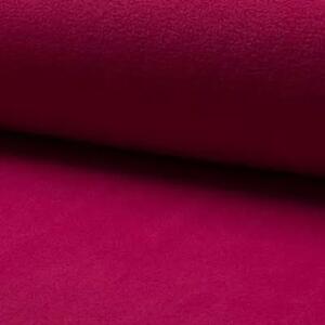 Metráž Fleece Lamb - Ružová magenta