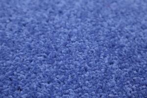 Vopi koberce Kusový koberec Eton modrý 82 kruh - 120x120 (priemer) kruh cm