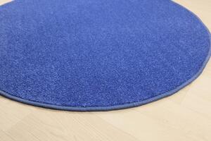 Vopi koberce Kusový koberec Eton modrý 82 kruh - 200x200 (priemer) kruh cm