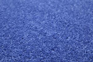 Vopi koberce Kusový koberec Eton modrý srdce - 100x120 srdce cm