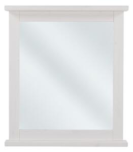 CMD COMAD - Zrkadlo Romantic - biela - 70x80 cm