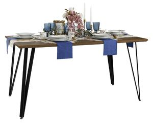 Jedálenský stôl Friado - dub / čierna