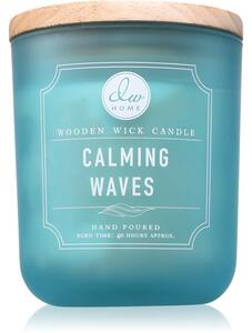 DW Home Signature Calming Waves vonná sviečka s dreveným knotom 326 g