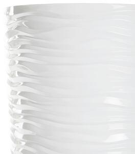 Plastový kvetináč Krulo - biela