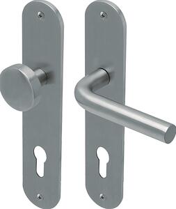 Ložiskové kovanie COBRA LOFT 3.0 (IN - nerez), klika levá/koule, Otvor na cylindrickú vložku PZ, COBRA IN (nerez), 72 mm