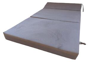 Skladací matrac BEDDIO 120x200 - tmavo šedá