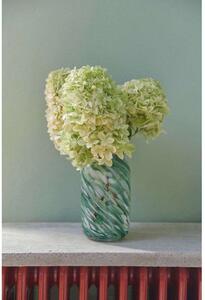 HAY - Splash Vase Roll Neck Small Green Swirl Hay - Lampemesteren