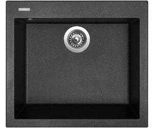 Granitový drez Sinks Cube 560 Granblack