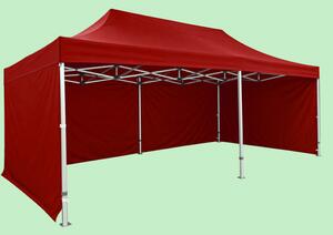 Párty stan 8x4 Profi hexa, Červená