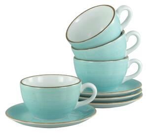 CAPPUCCINO ŠÁLKA S TANIERIKOM Vintage Nature Creatable - Hrnčeky & šálky, Online Only