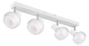 Globo 54309-4W - Bodové svietidlo TOKKI 4xE14/40W/230V biela