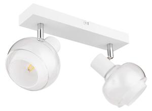 Globo 54309-2W - Bodové svietidlo TOKKI 2xE14/40W/230V biela