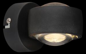 Globo 78290B - LED nástenné svietidlo RANDI LED/7W/230V 3000K čierne