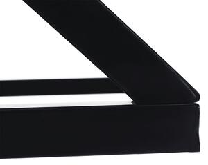 Príručný stolík Apia - dub / čierna