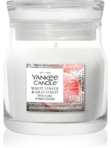 Yankee Candle White Spruce & Grapefruit vonná sviečka Signature 110 g