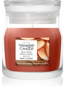 Yankee Candle Sugared Cinnamon Apple vonná sviečka Signature 110 g