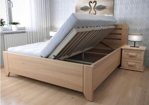 VANDA masívna posteľ s úložným priestorom