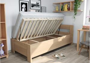 ELA masívna posteľ s úložným priestorom