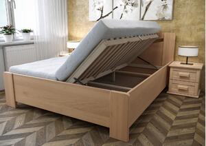 LINDA masívna posteľ s úložným priestorom