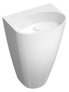 OMNIRES - Voľne stojace umývadlo Siena - M+ - 55 x 43 cm - biela