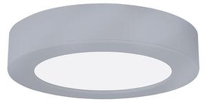 SOLIGHT LED mini panel kúpeľňový 2v1, 3CCT, 18W, 1530lm, IP54, strieborný
