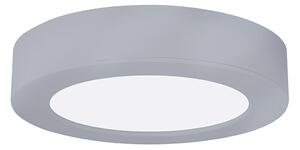 SOLIGHT LED mini panel kúpeľňový 2v1, 3CCT, 24W, 2040lm, IP54, strieborný